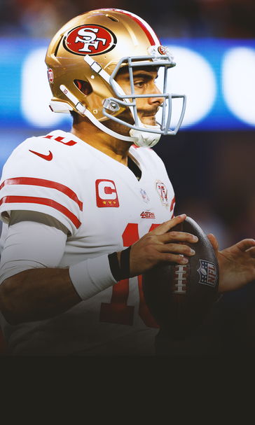 Jimmy Garoppolo close to throwing again after surgery